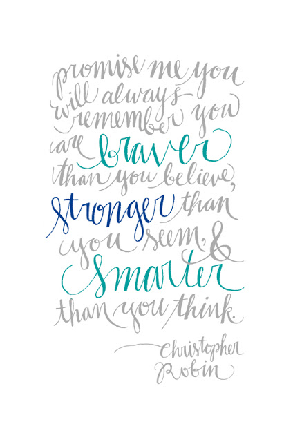 Christopher Robin Quotes Braver Quotesgram