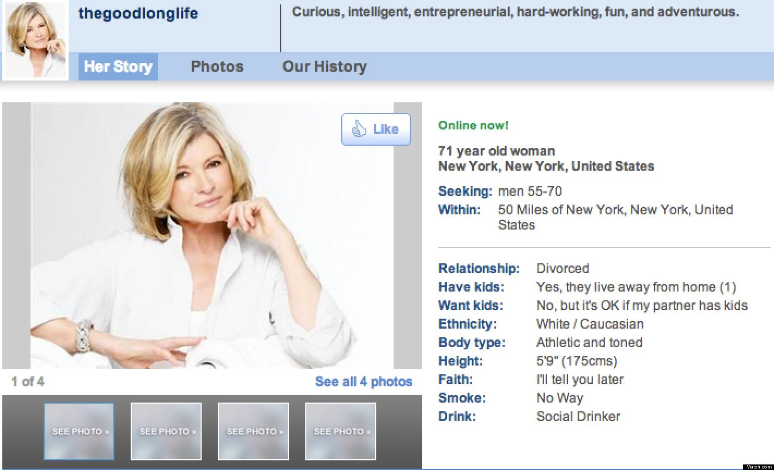 Women examples profiles for online Best Female