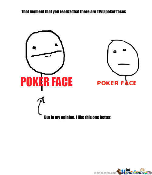 Meaning Of A Poker Face