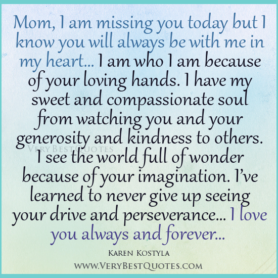 Missing Your Mom Quotes Quotes Missing Your Mom. Quotesgram