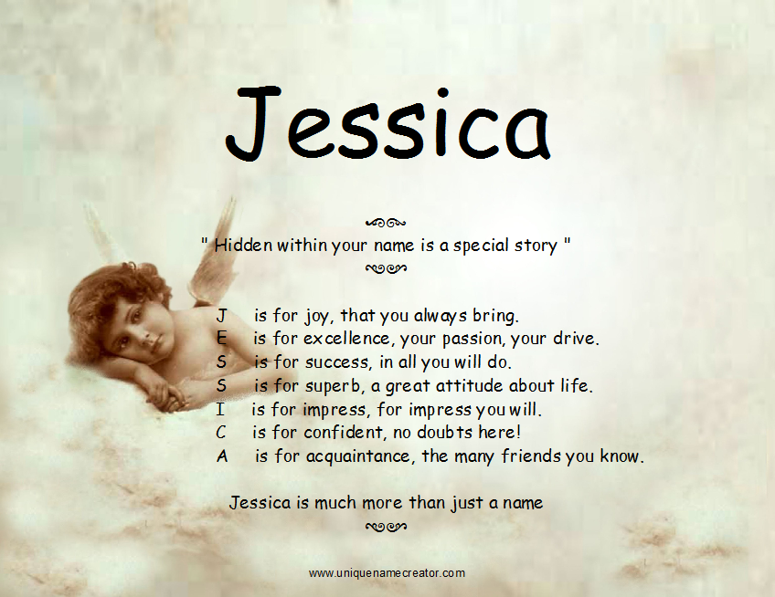 Quotes For The Name Jessica. QuotesGram