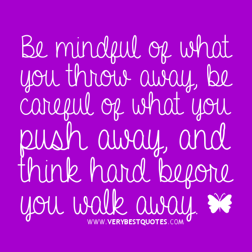 You Threw Me Away Quotes. QuotesGram