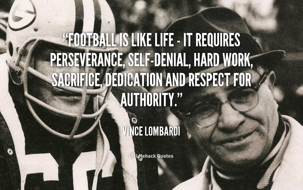 Inspirational Football Quotes Vince Lombardi. QuotesGram