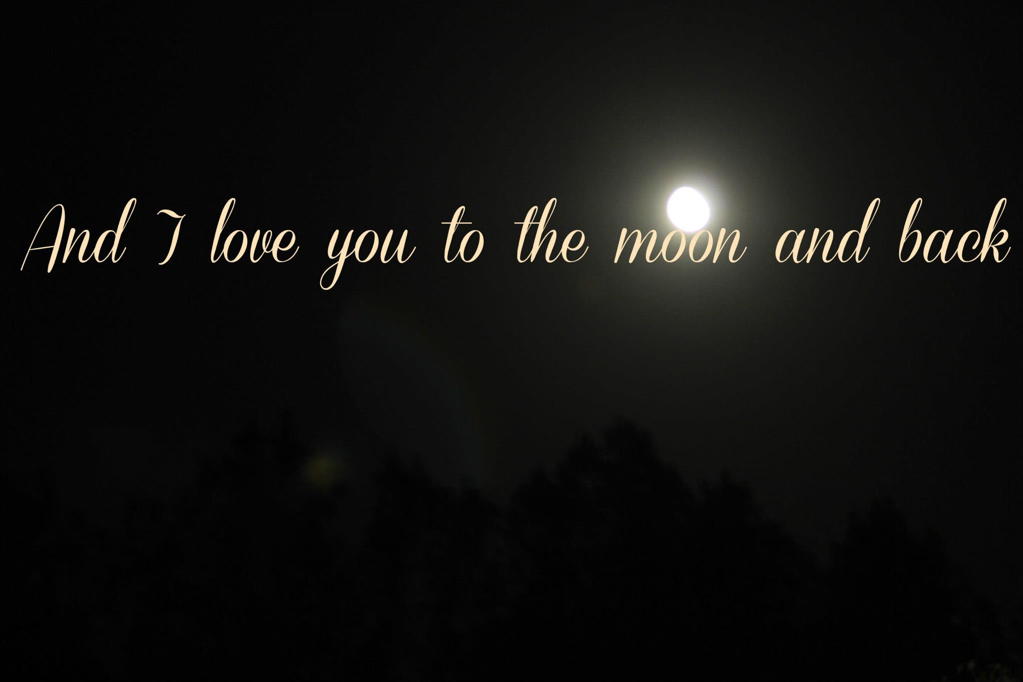 Love Moon Quotes Quotesgram