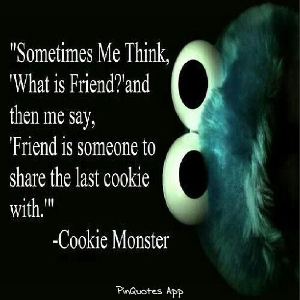 Cookie Monster Funny Work Quotes. QuotesGram