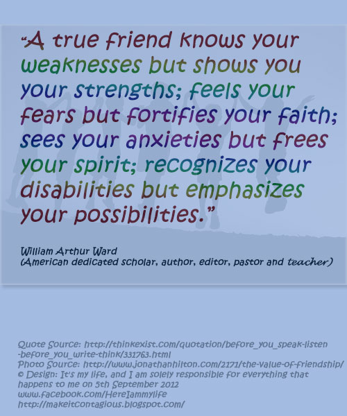 Value Of Friendship Quotes. QuotesGram