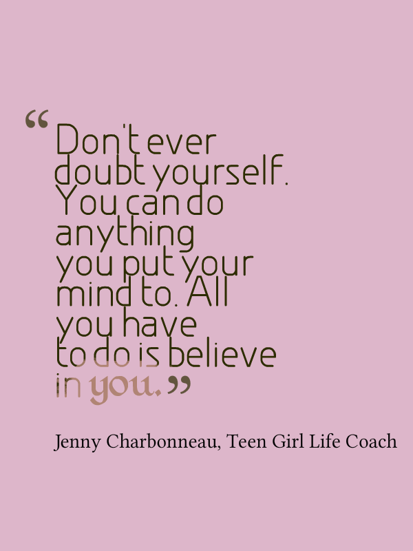 Never Doubt Yourself Quotes Dont Doubt Quotes. Quotesgram
