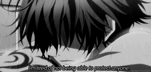Sad Anime Quotes From Guys. QuotesGram