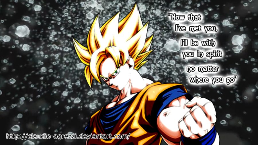 Goku Inspirational Quotes. QuotesGram