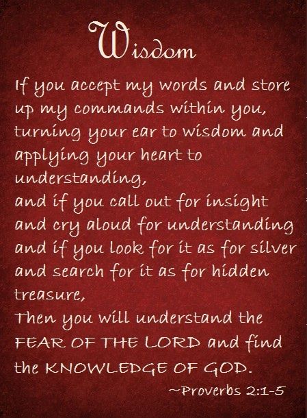 Bible Quotes Proverbs Wisdom. QuotesGram