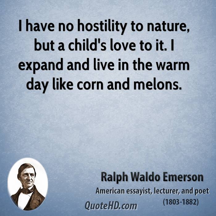 nature by ralph waldo emerson meaning