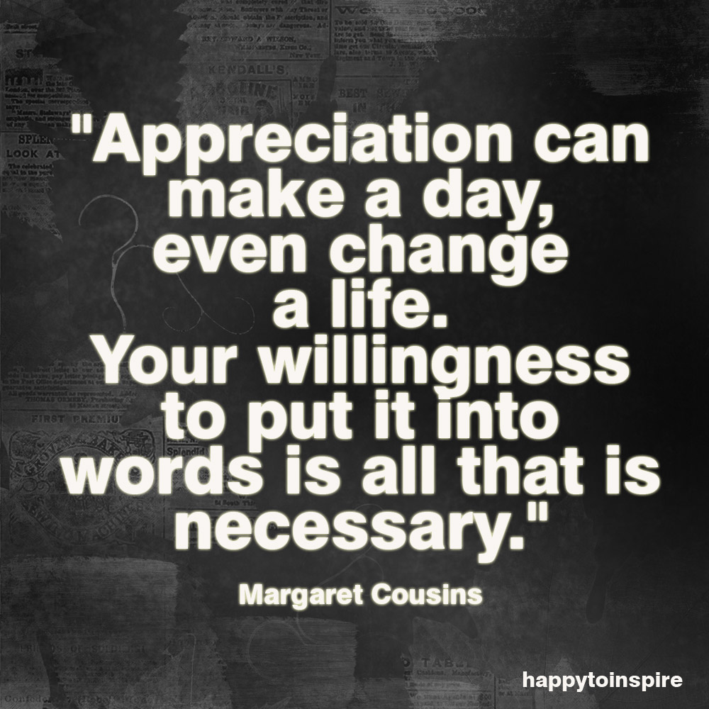 Appreciation Sayings And Quotes. QuotesGram