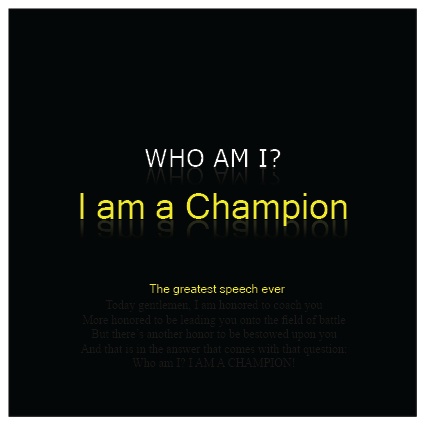 Am Champion Quotes. QuotesGram