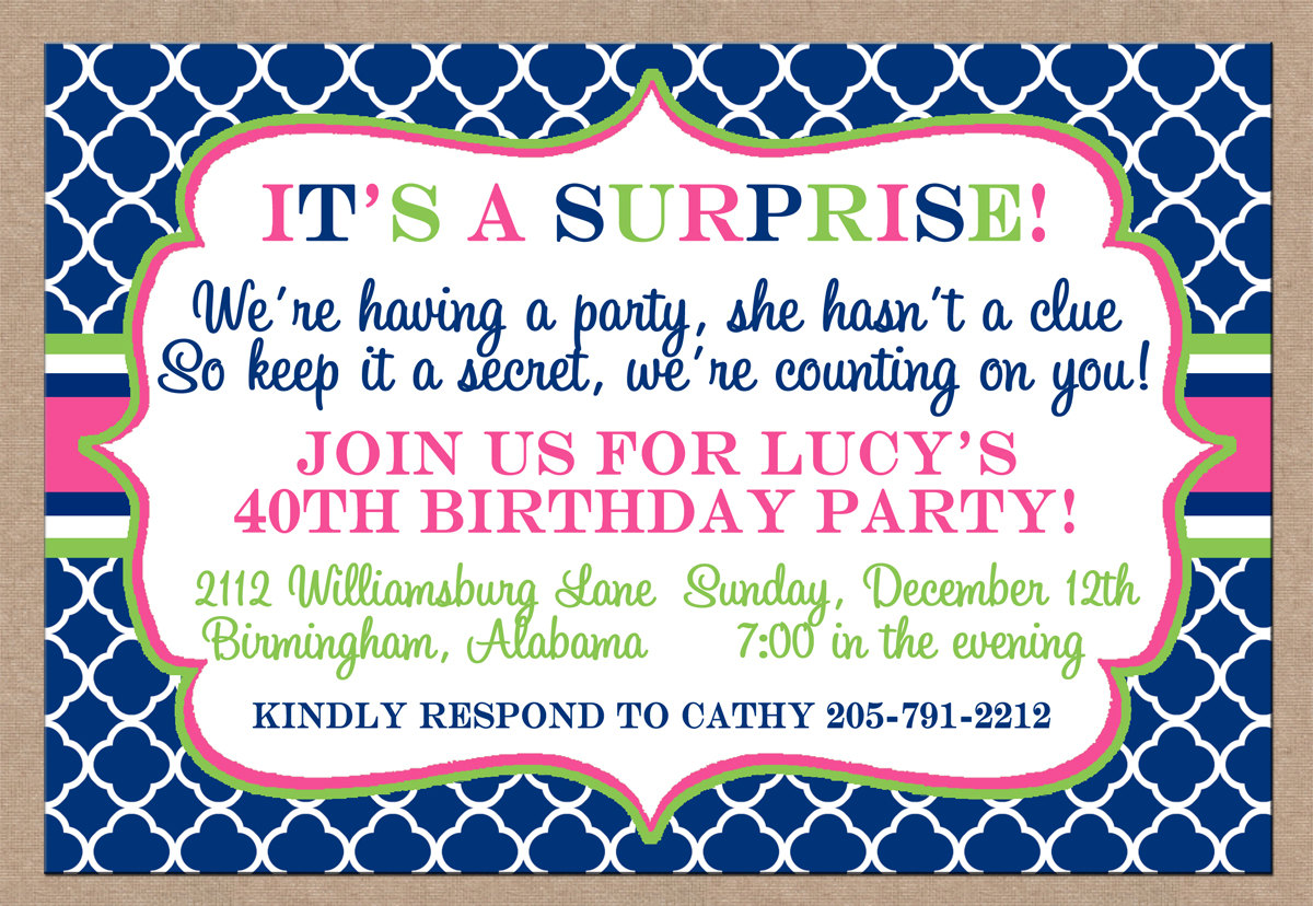 Surprise Birthday Quotes QuotesGram