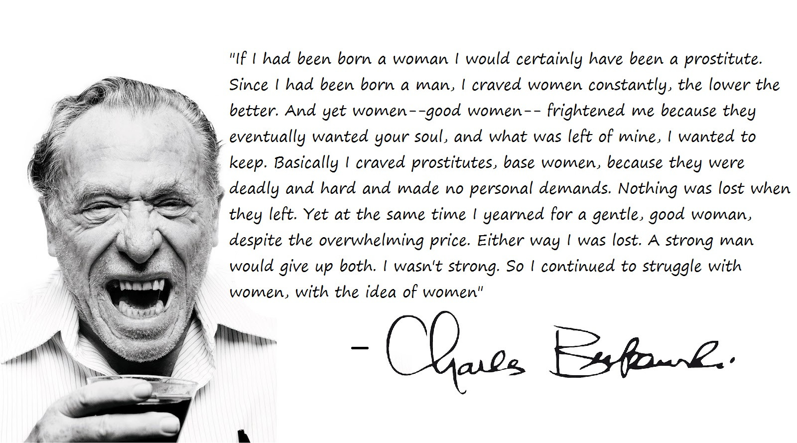 Gambar Kutipan Charles Bukowski tentang Kegagalan