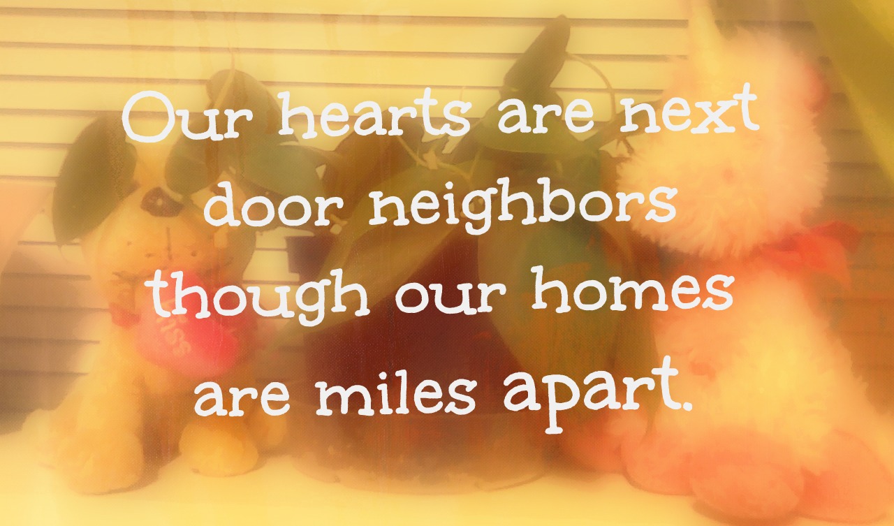 Miles Apart Family Quotes. QuotesGram