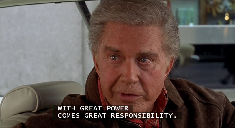 Uncle Ben in 2002's Spider-Man