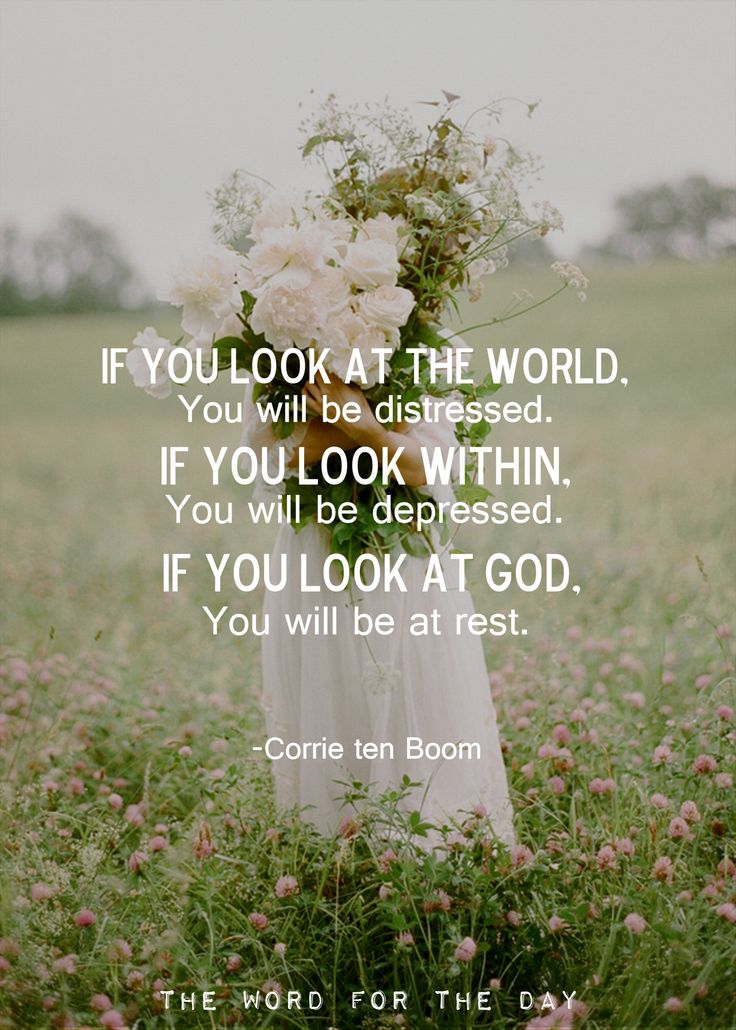 Corrie Ten Boom Quotes If You Look At The World Famous Quotes Corrie Ten Boom. Quotesgram