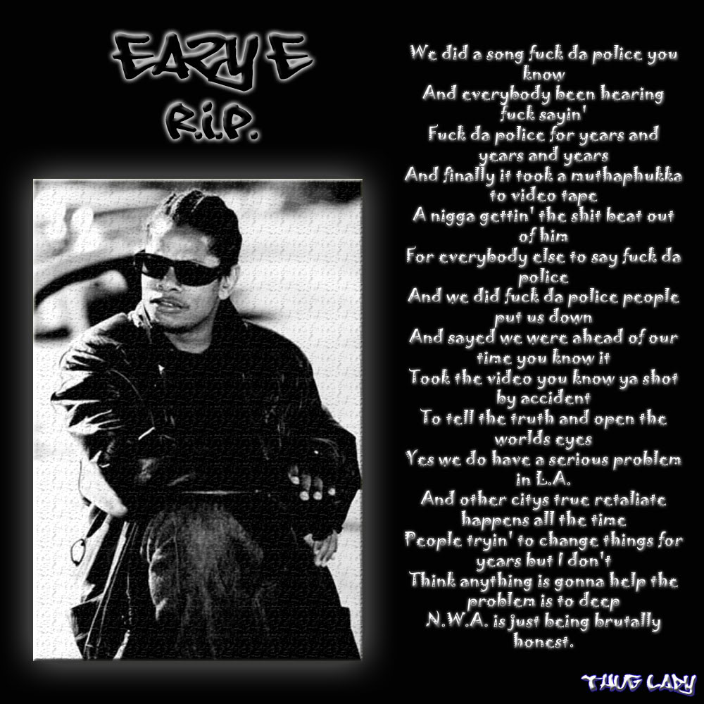 Eazy E Quotes And Sayings Quotesgram