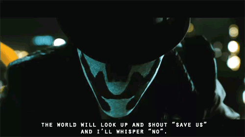 Quotes whisper rorschach watchmen no ill Watchmen Quotes