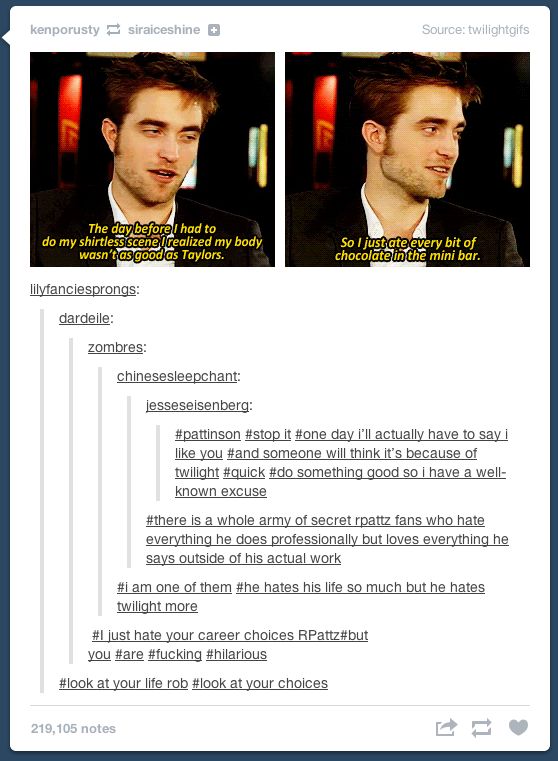 Robert Pattinson Hates Twilight Quotes. QuotesGram