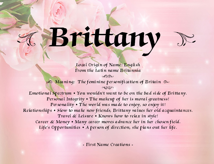 Diggin Britt Name