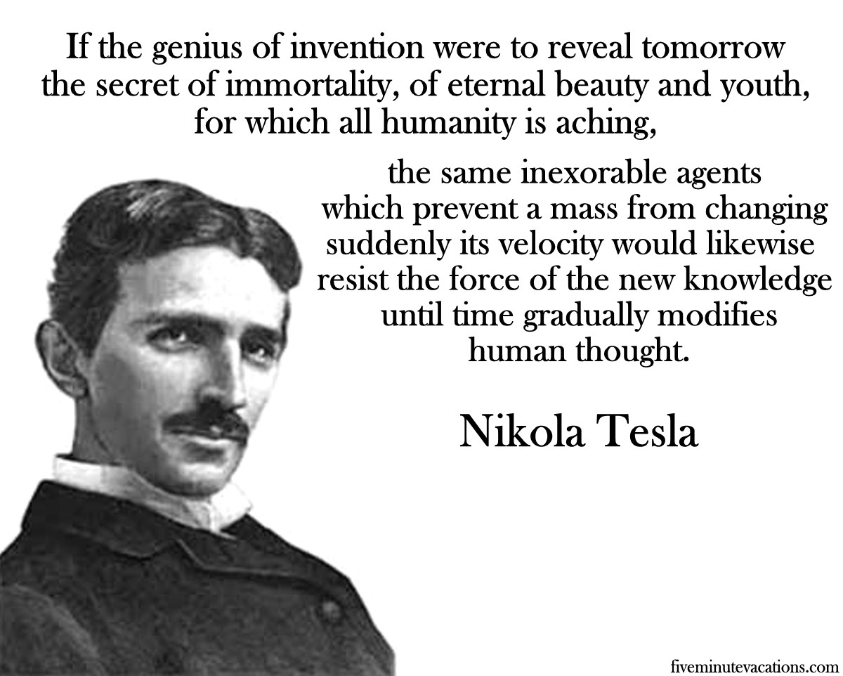Nikola Tesla Quotes Success. QuotesGram
