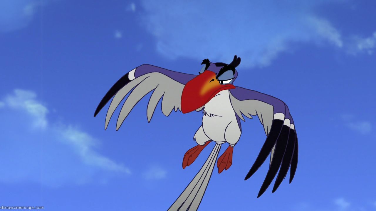 zazu flying pride rock