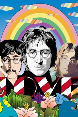 The Beatles Psychedelic Wallpaper Quotes Quotesgram