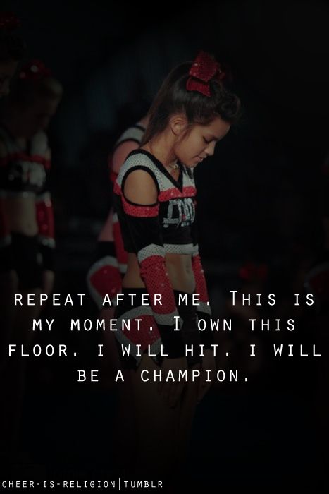 Competitive Cheerleading Quotes Quotesgram
