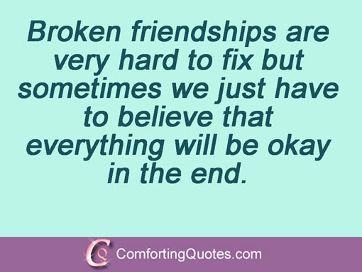 Quotes About Repairing Friendships. QuotesGram