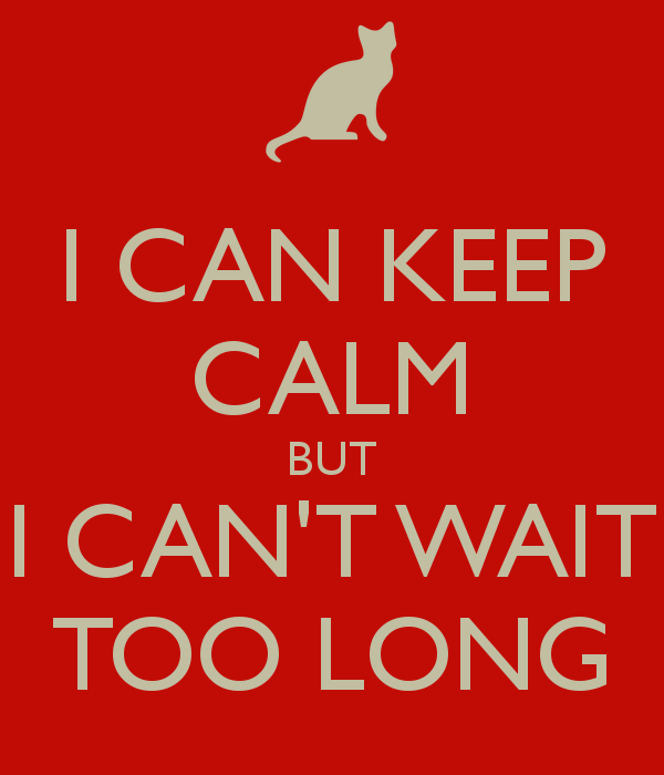 Wait is too long. Waiting too long. too long. long waiting.