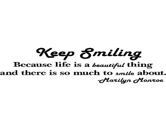 Marilyn Monroe Quotes About Smiling Quotesgram