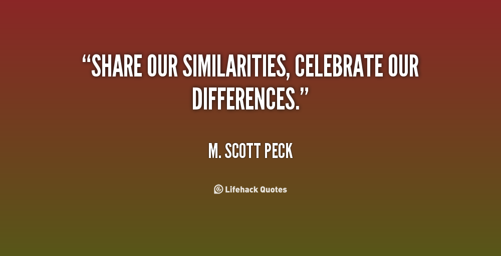 Celebrating Differences Quotes. QuotesGram