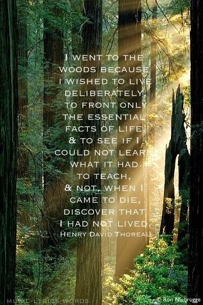 Nature Quotes Thoreau Walden. QuotesGram