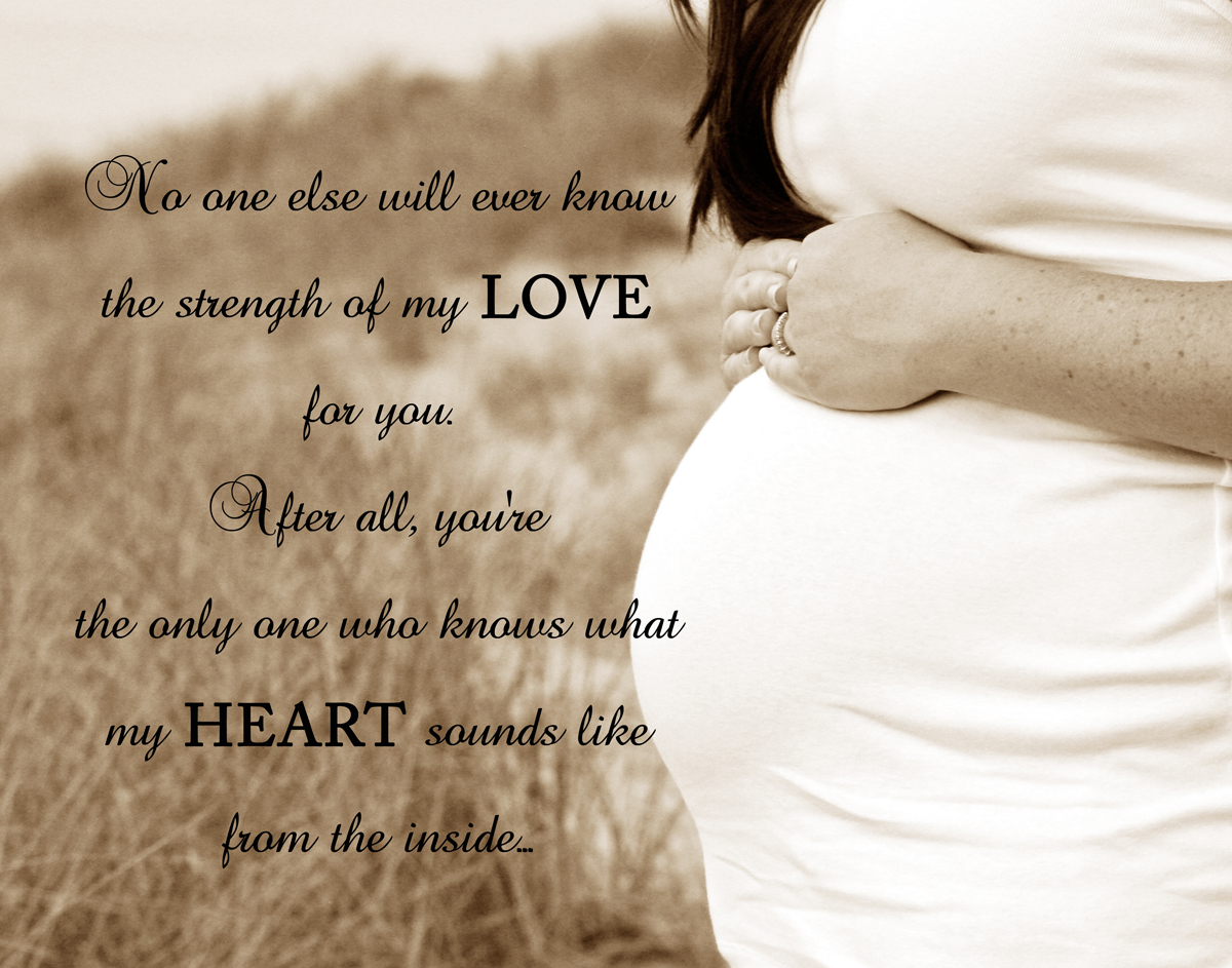 I Love My Unborn Baby Quotes. QuotesGram