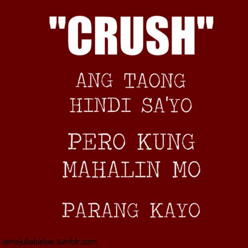 √ Crush Hugot Lines Tagalog Patama