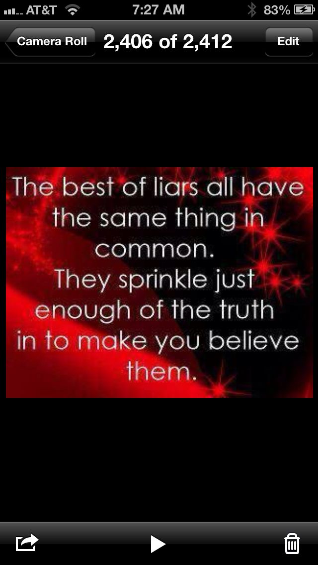 Quotes About Liars And Players. QuotesGram
