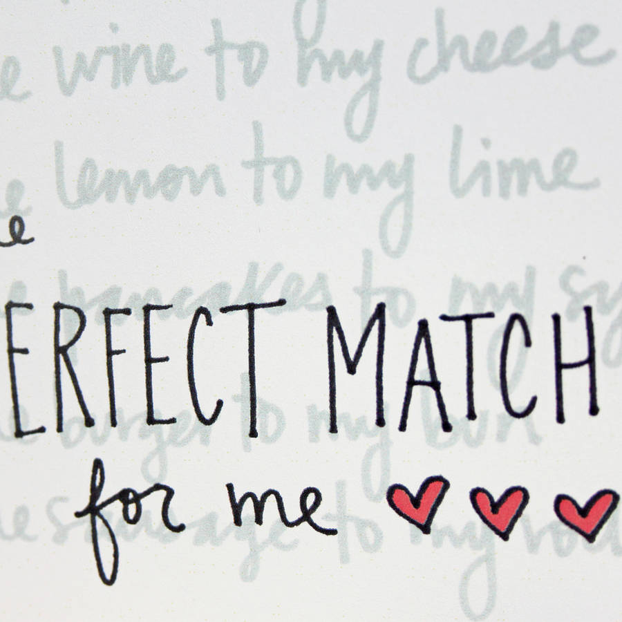 My Perfect Match Quotes QuotesGram