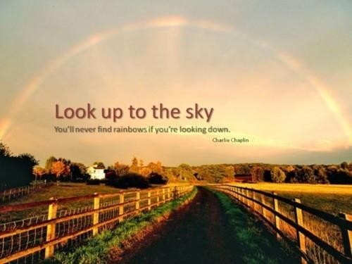 Look Up To The Sky Quotes Quotesgram