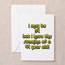 Stamina Greeting Card