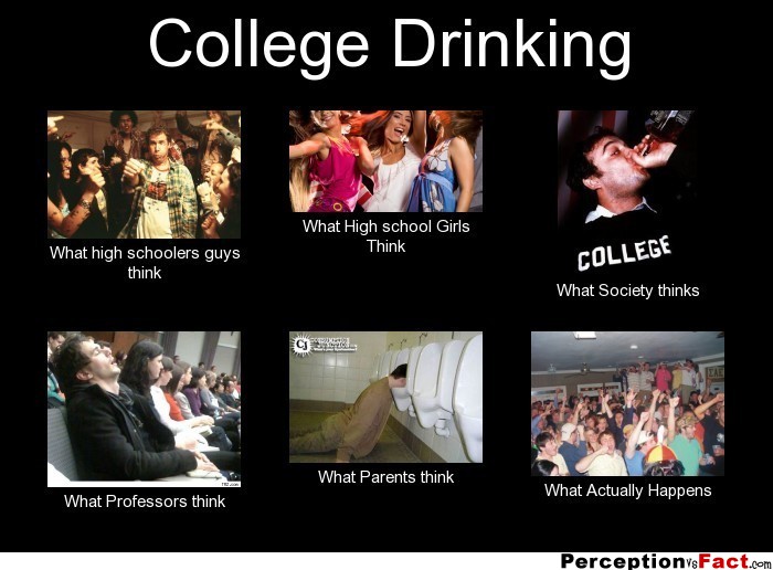 Drunk college guys