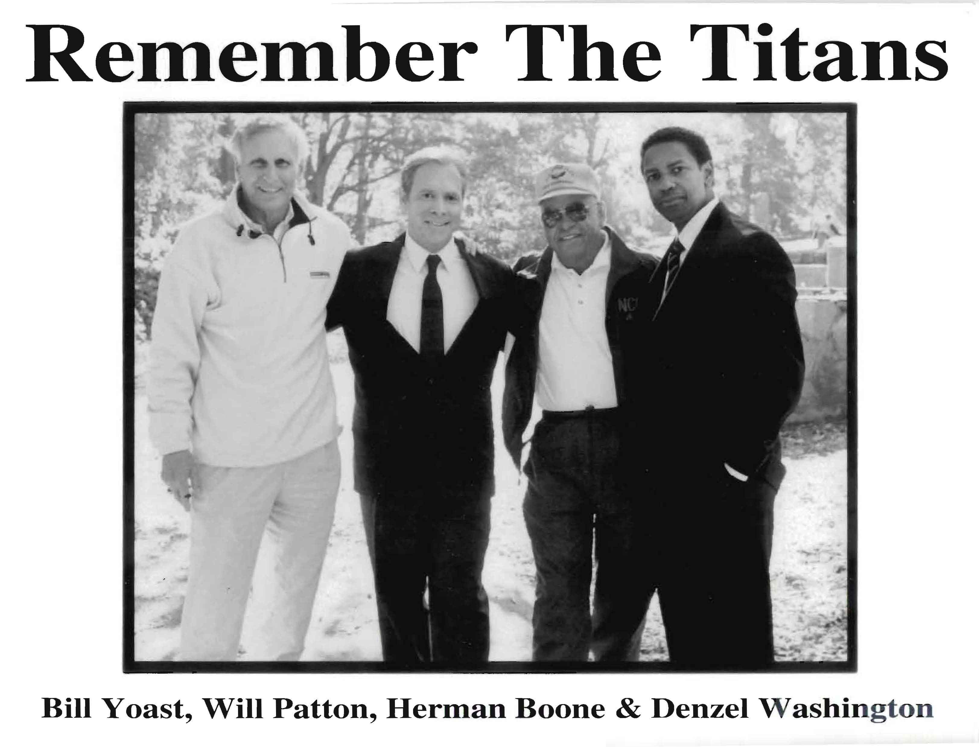 Are Herman Boone And Bill Yoast Friends?