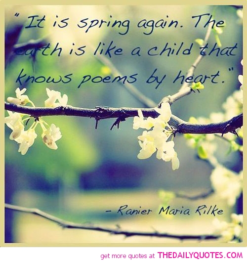 Springtime quotes inspirational