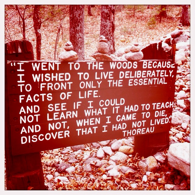 Walden Pond Thoreau Quotes. QuotesGram