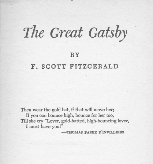 Love Great Gatsby Quotes With Page Numbers. QuotesGram