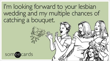 Funny Quotes About Gay Marriage Ecard. QuotesGram