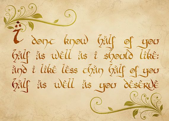 Lord Of The Rings Birthday Quotes. QuotesGram