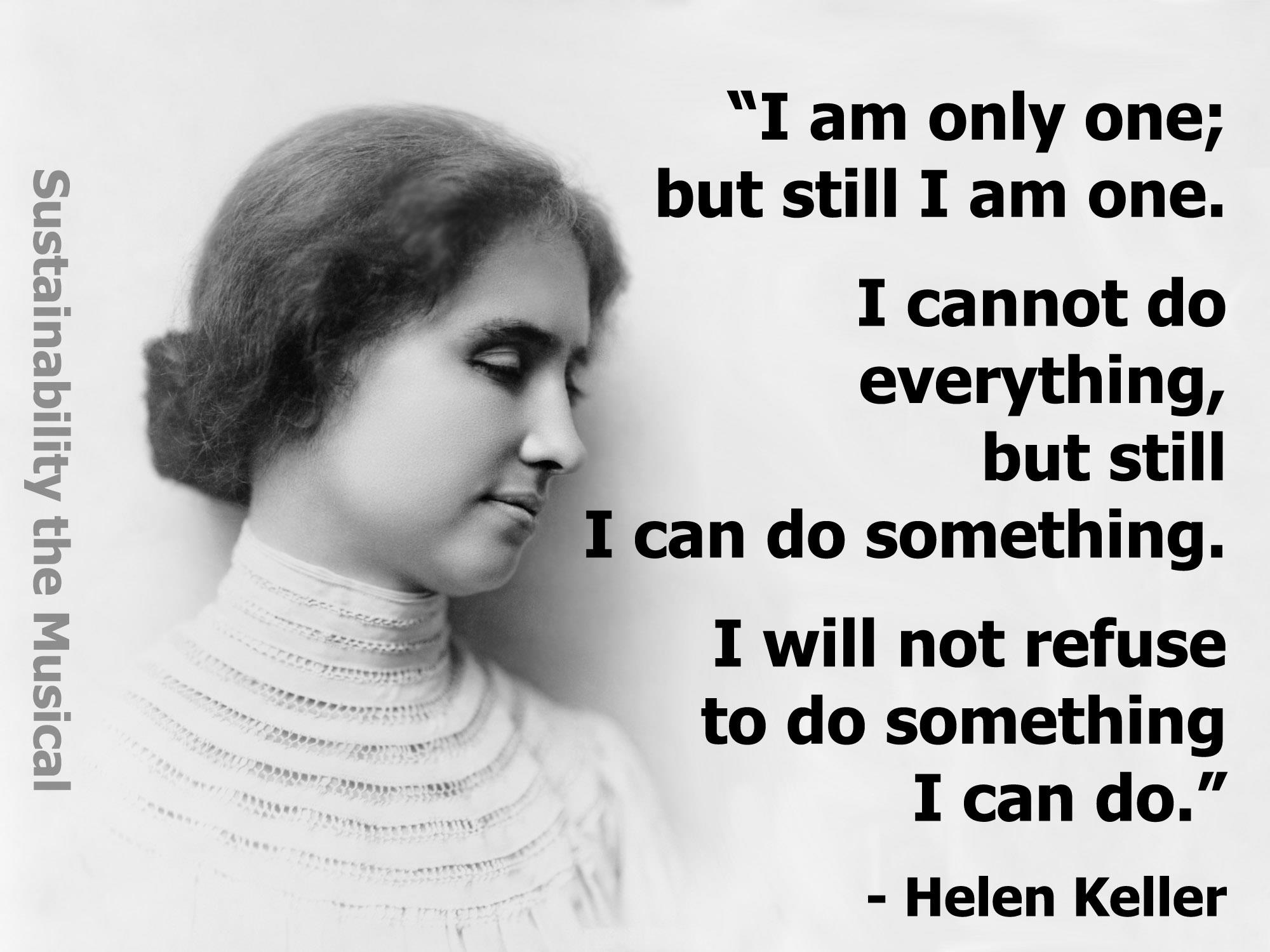 Helen Keller Quotes On Love Quotesgram