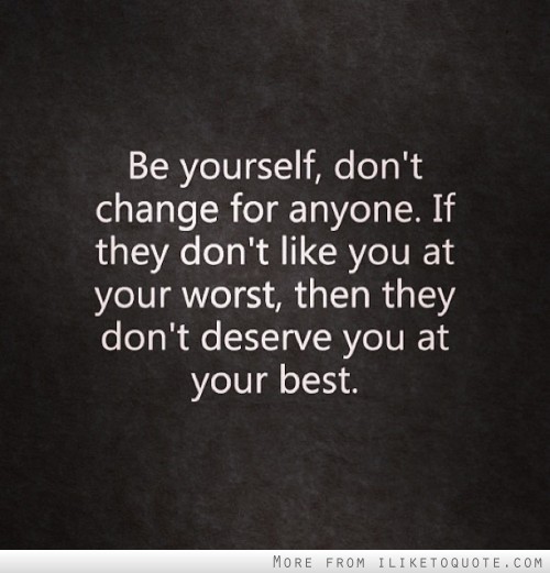 Dont Change Yourself Quotes. QuotesGram